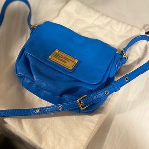 Marc Jacobs neon blue bag